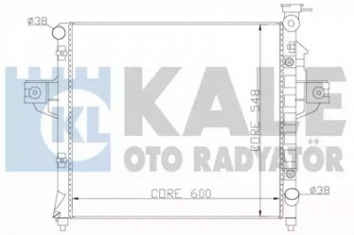 KALE OTO RADYATOR 342085 -  Радиатор, охлаждение двигателя